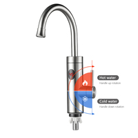 Prix d'usine 304 chauffe-eau instantané en acier inoxydable Offre Spéciale de cuisine robinet de chauffe-eau électrique instantané