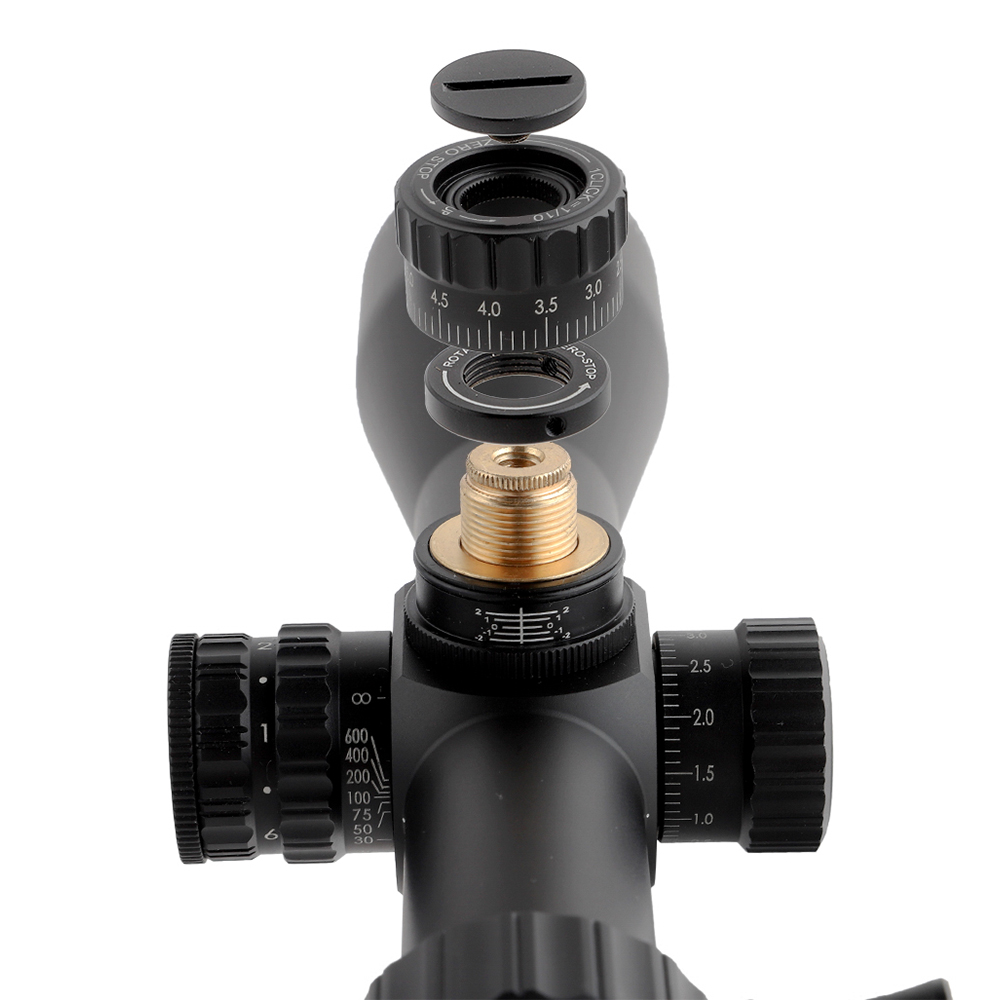 Marcool Wolverine 4-16X44 FFP SF IR Hunting Scope - Zero-Stop