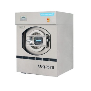 Laveuse-essoreuse électrique en acier inoxydable entièrement automatique de 25 kg, 220 V, machine <span class=keywords><strong>à</strong></span> laver le <span class=keywords><strong>linge</strong></span> - Product Image 1