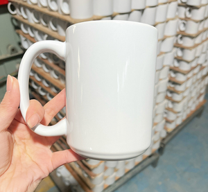 Venta al por Mayor Directa de Fábrica, Tazas Blancas para Sublimación de Alta Calidad de 15oz y 16oz, Tazas de Café Grandes Promocionales con Diseño Personalizable - Product Image 2