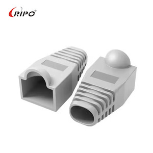 Capuchon de câble de raccordement RJ45 répertorié UL | Couvercle de connecteur Cat5e Cat6 pour centre de données | 50 Pcs/Lot UTP Modular Plug Dust Cap pour réseau LAN - Product Image 3