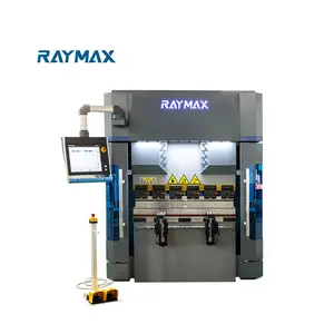 Prensa dobradeira hidráulica Raymax 30ton 1250mm cnc servo elétrica