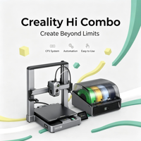 Printer 3D FDM Baru dengan Pengaturan Level Otomatis, Layar Resolusi Tinggi, WiFi/USB, Mendukung Material PLA/TPU/PETG, 1 Rapid Prototyping
