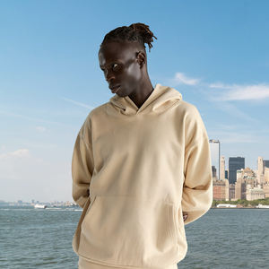 Sweats à capuche personnalisés du fabricant OEM, pull lavé avec logo, brodé pour impression bouffante, recadrée, body surdimensionné, adapté au streetwear - Product Image 2