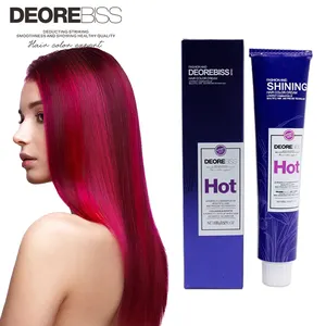 DEOREBISS HDLX022 पेशेवर निर्माताओं बालों का रंग प्राकृतिक हर्बल बालों का रंग क्रीम 100ml जैविक बालों का रंग ब्रांडों