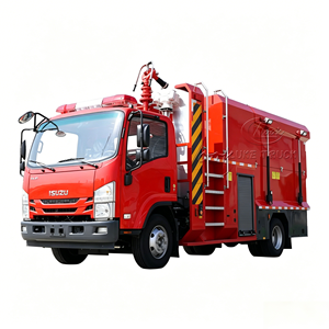 Vehículo Extintor de Incendios UAV Avanzado de China, Camión de Bomberos Isuzu de 2000L con CAFS en Venta - Product Image 1