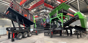 Мобильная дробильная установка для горнодобывающей и строительной промышленности: портативная щековая/конусная дробилка для камня и горных пород, производительность 60-680 т/ч, двигатель переменного тока - Product Image 6