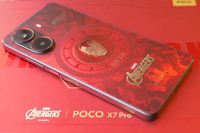 Poco X7 Pro Edición Iron Man, Dimensity 8400 Ultra, Pantalla AMOLED de 6.67 Pulgadas y 1.5K, Batería de 6000 mAh con Carga Rápida, NFC, Octa Core, Teléfono Móvil 5G