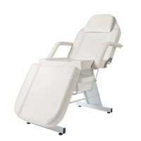 Lit de Massage Multifonctions Fauteuil Facial Pliable et Réglable pour Spa Salon Esthétique Tatouage Cils Lit/Chaise de Beauté avec Tabouret