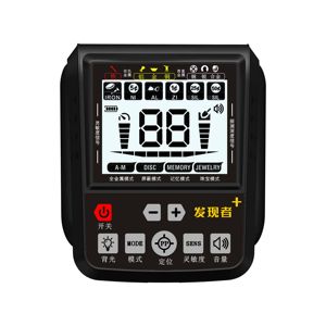 Şarj edilebilir el <span class=keywords><strong>Metal</strong></span> dedektörü ekran IP68 su geçirmez 20cm hassasiyet yeraltı altın arama endüstriyel Model - Product Image 2