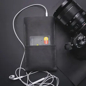 카드 홀더 HDD-0041 를 가진 덮개를 위한 호화스러운 방어적인 지갑 가죽 상자