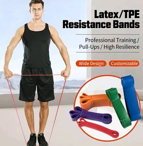 Nouvel ensemble de bandes de résistance en latex professionnel pour la gym et le fitness, 208 cm, pour le yoga, à prix réduit - Product Image 5