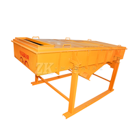 Machine de séparation industrielle à tamis vibrant linéaire droit pour pierres de carrière à haute température et déchets