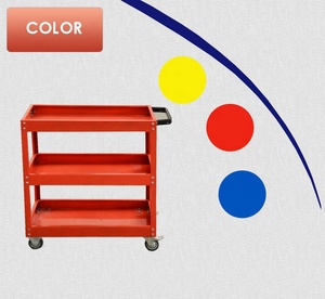Factory Supply Simple 3 Layers Garage Workshop Garden <strong>Tool</strong> <strong>Cart</strong> - Product Image 4