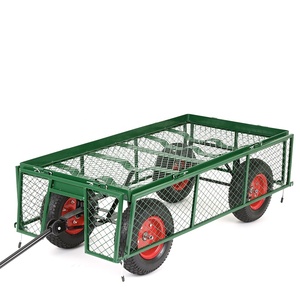 Chariot de jardin robuste, pliable, chariot à main, chariot utilitaire - Product Image 5