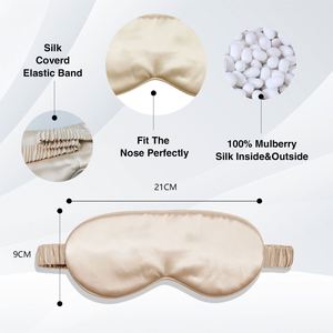 22Momme Luxurious 100% Mulberry Premium Quality Ready Stock Eyemask <b>Sleep</b> Silk Eye <b>Mask</b> - Product Image 3