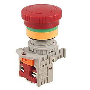 Nouveau bouton poussoir d'arrêt d'urgence TN2BKR-1C 22 mm - Product Image 3