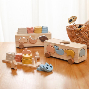 <span class=keywords><strong>Giocattoli</strong></span> Educativi <span class=keywords><strong>Montessori</strong></span> per Bambini, Giochi in Legno per l'Apprendimento dei Piccoli 2023 - Product Image 2