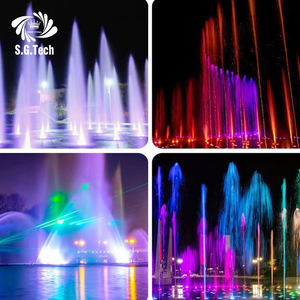 Accessoires de fontaine en acier inoxydable 304 Water Crown durables <span class=keywords><strong>pour</strong></span> piscines, buses rotatives CNC 1D - Vente directe d'usine - Product Image 4