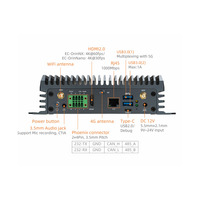 Placa de Desarrollo Integrada Firefly EC-OrinNX, Computadora de IA de Borde, 157 TOPS, Jetson Orin NX 16GB 8 Núcleos para Decodificación de 18*1080p30