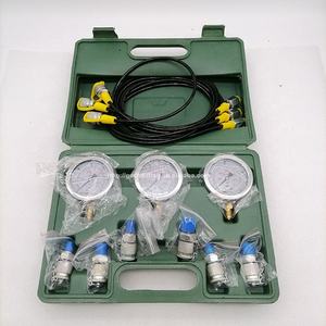 Graafmachine Reserveonderdelen Hydraulische Manometer 6 Koppelingen 3 Slang 3 <span class=keywords><strong>Gauge</strong></span> Hydraulische Manometer Kit - Product Image 1
