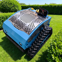 Tondeuse à gazon compacte multifonctionnelle EPA pour l'Europe, robot tondeuse sur chenilles télécommandé, nouvelle tondeuse pour pentes en vente