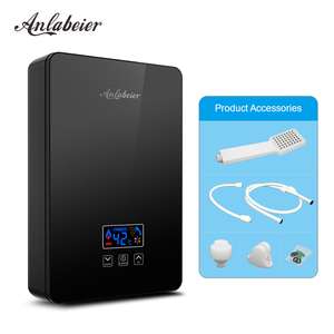 Calentador de Agua Eléctrico Instantáneo Anlabeier de 6000W, Montado en Pared, Control Táctil, Pantalla LED, Temperatura Constante, para Ducha Doméstica - Product Image 1