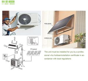 Aire Acondicionado Portátil de 9000 BTU con Energía Solar para Uso en Exteriores, Hogares y Hoteles, Enchufe Estadounidense HF-088SC, Cond HF-088SC, Alimentado por Energía Solar - Product Image 2