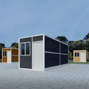 Плоская упаковка, небольшие изолированные Casa Prefabricada, готовые дома, все в одном складном крошечном доме, Япония
