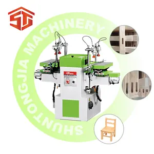 Máquina de mortaja de alimentación manual, máquina de carpintería, máquina de espiga automática suministrada por fábrica para madera 500