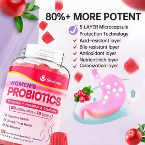 Sugar Free <strong>Probiotics</strong> for Women Gummies 50 Billion CFU 10 Strains with Cranberry Prebiotic Digestive Enzymes <strong>Probiotics</strong> Gummie - Product Image 5