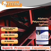 Peinture pour bateaux ETERNI, revêtement polymère antirouille haute brillance, peinture aliphatique polyuréthane pour structures en acier, application au pinceau, directement de l'usine