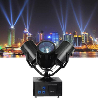 Projecteur marin au xénon avec base rotative, faisceau lumineux de transmission, fumée, brouillard, 3000W 5000W HID