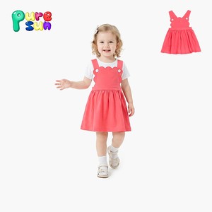 प्यूरीसन कम मोक पर्यावरण के अनुकूल कपड़े बच्चों की पोशाक, लड़कियों गर्मियों के कपड़े - Product Image 3