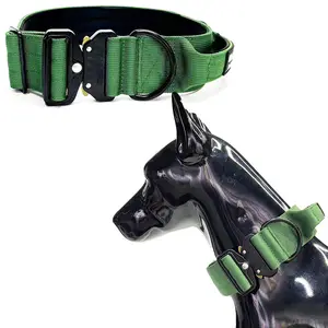 Pet Supplier Hochwertige benutzer definierte Hunde halsband Nylon Training Hunde halsband für Hunde