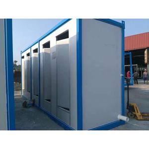 Baño Portátil de Acero, Diseño Moderno, Duradero, para Uso Público, Baño al Aire Libre - Product Image 3