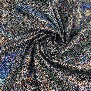 منخفض موك لامع ليزر رقائق معدنية 4 بولي أميد نسيج سباندكس مطاطي طريقة الجمباز قماش يوتار - Product Image 5