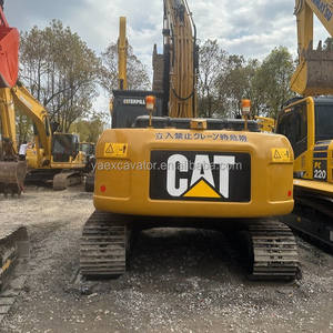 Excavadora de cadenas CAT 323D 320D usada en excelentes condiciones de funcionamiento, cucharón de 1.2 m³, motor de 110 kW, lista para trabajar - Product Image 4