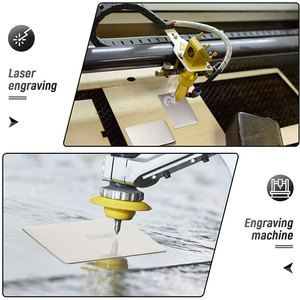 Tarjeta de visita 0,45mm Impresión Negro Astilla Aluminio anodizado Miembro <span class=keywords><strong>Vip</strong></span> Grabado láser Tarjetas de visita de metal - Product Image 2