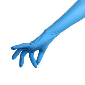 Gants Médicaux Stériles Jetables en Nitrile Longs Couvrant les Coudes, Sans <span class=keywords><strong>Latex</strong></span>, pour Obstétrique et Gynécologie - Product Image 2