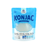 Riz de Konjac Shirataki Minceur Faible en Calories et Zéro Sucre – Substitut de Repas Sain et Populaire