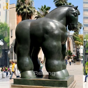 Gran oferta, diseño Popular, bronce, Fernando <span class=keywords><strong>Botero</strong></span>, estatua <span class=keywords><strong>de</strong></span> <span class=keywords><strong>caballo</strong></span> gordo, escultura para Decoración - Product Image 6