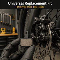 Plaquettes de frein à disque pour vélo, usage intensif, en métal fritté, pour VTT tout-terrain, prix de gros usine