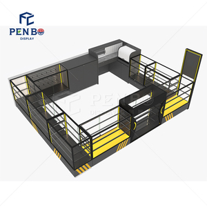 Simple-mobile-phone-shop-design Boutique de téléphonie mobile Décoration Idées de conception Kiosque de téléphone de style ouvert dans le centre commercial - Product Image 6