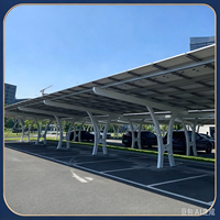 Structure de support pour carport solaire photovoltaïque de haute qualité de la marque Jingshuo, service OEM, certification CE