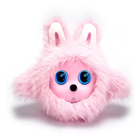 Robot Inteligente de Peluche con Pantalla LCD y Ojos, Recargable, Relleno de Plástico Ultrasuave, Juguete de IA para Contar Cuentos, Regalo de Navidad
