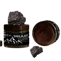 OEM Private Label Améliorant la santé Complément alimentaire Cerveau Booster Pure Himalayan 100% Natural Herbal Shilajit Resin Pommade Jam