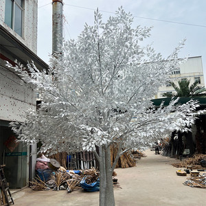 Albero <span class=keywords><strong>di</strong></span> Ficus Artificiale Decorativo Personalizzato <span class=keywords><strong>di</strong></span> Alta Qualità, Aspetto Naturale, Resistente ai Raggi UV, Tronco <span class=keywords><strong>di</strong></span> 3 m per Casa, Giardino, Interni ed <span class=keywords><strong>Esterni</strong></span> - Product Image 2