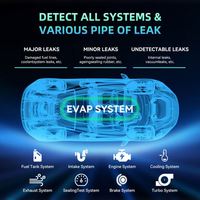 Detector de Fugas de Humo para Automóviles, Máquina Portátil de Prueba de Humo EVAP, Kit Completo de Diagnóstico de Fugas en Tuberías Automotrices