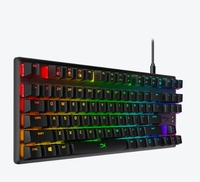 Baru HyperX Alloy Origins Core RGB lampu latar mekanik dengan Mode Game Tenkeyless Gaming Keyboard untuk PC